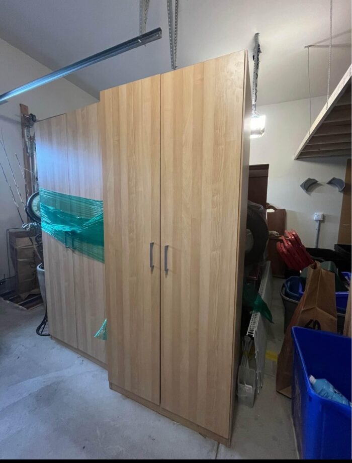Wooden Assembled Wardrobe 1