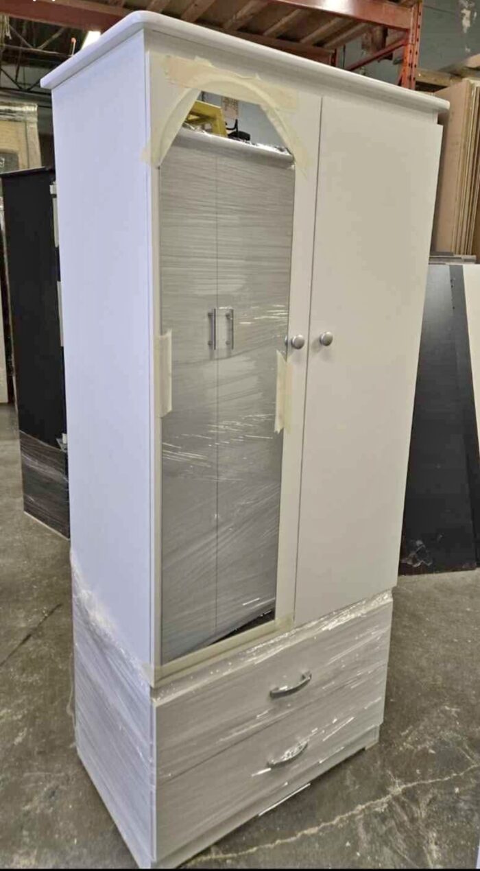 Wooden Assembled Wardrobe 104