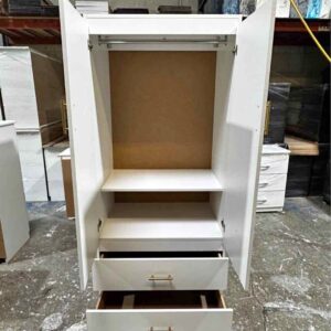 Wooden Assembled Wardrobe 110