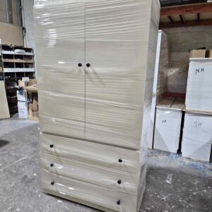 Wooden Assembled Wardrobe 113