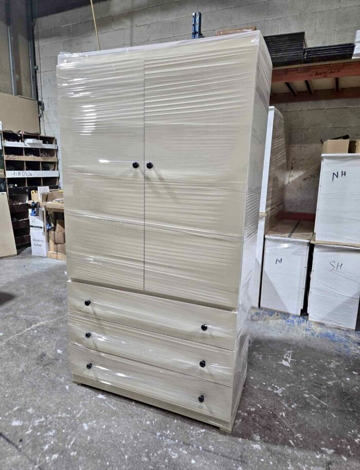 Wooden Assembled Wardrobe 113