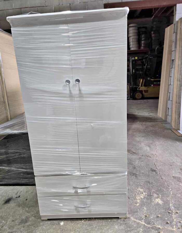 Wooden Assembled Wardrobe 114