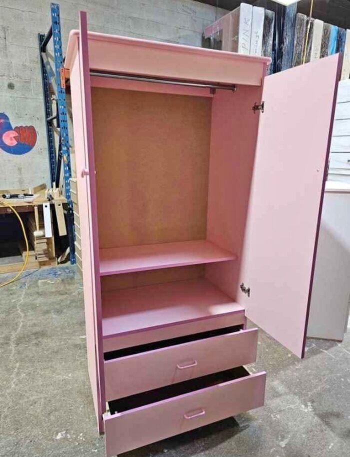 Wooden Assembled Wardrobe 116
