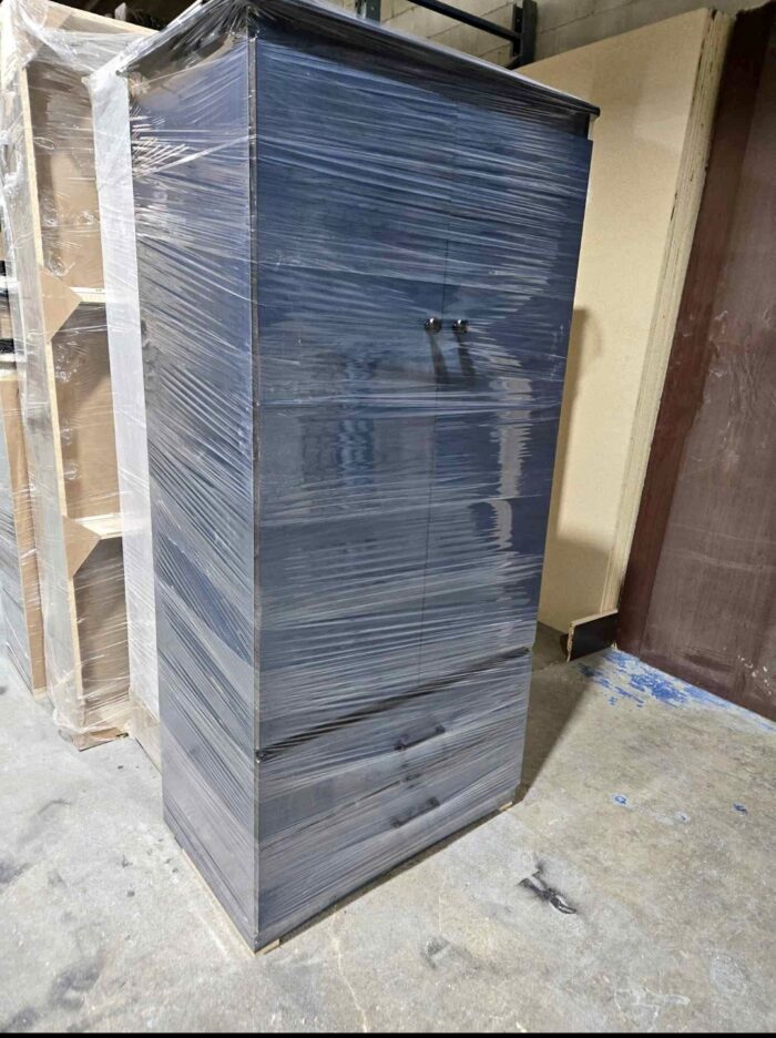 Wooden Assembled Wardrobe 117