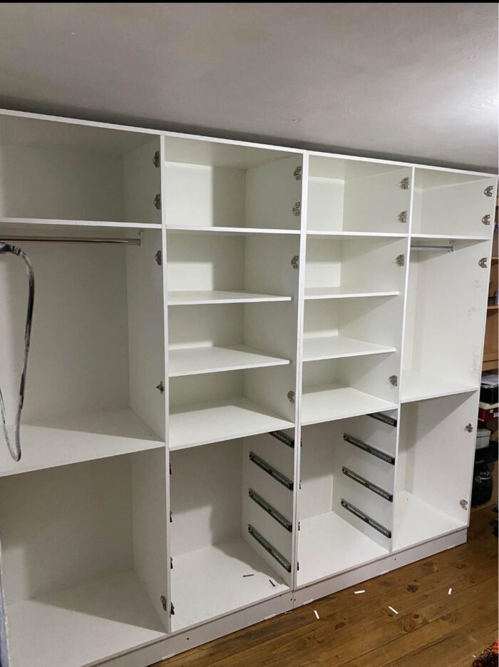 Wooden Assembled Wardrobe 125