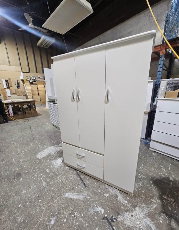 Wooden Assembled Wardrobe 132