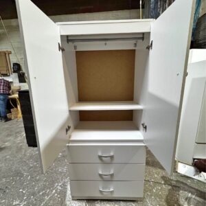 Wooden Assembled Wardrobe 140