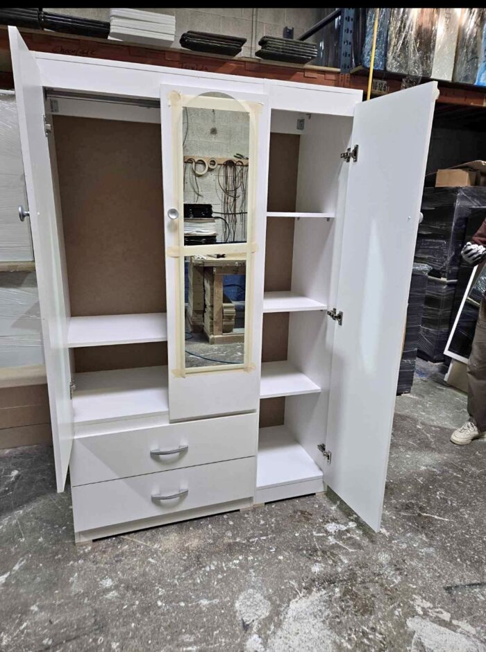 Wooden Assembled Wardrobe 142