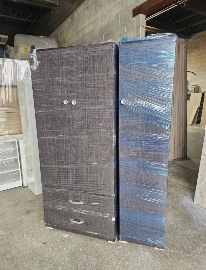 Wooden Assembled Wardrobe 186