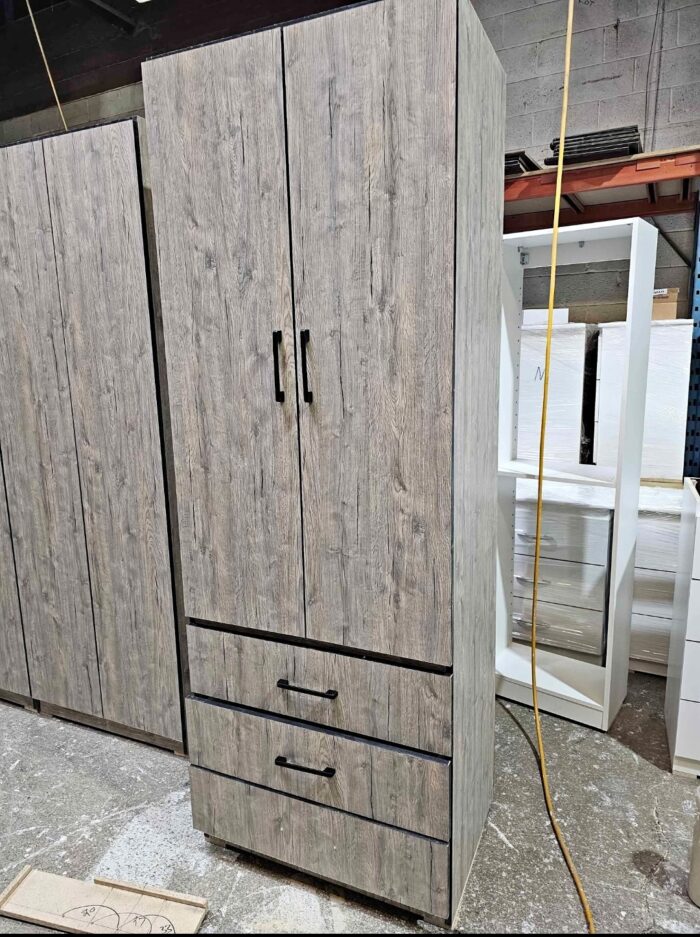 Wooden Assembled Wardrobe 203